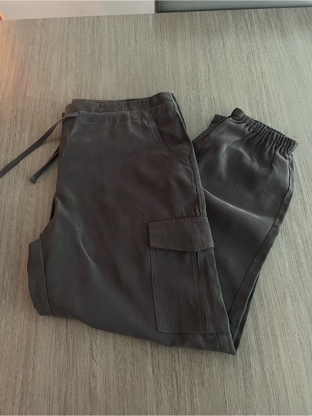 Women’s Black Cargo Jogger Pants